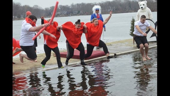 Portage Lakes Polar Bear Jump 2018